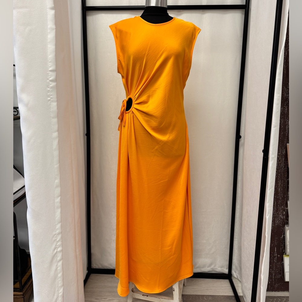 House of Harlow 1960 Vibrant Orange Maxi Dress